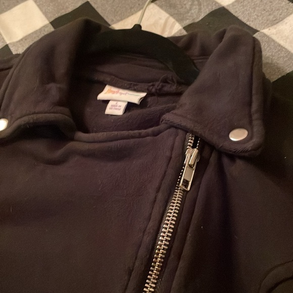 Lularoe size large black moto jacket - Picture 3 of 9
